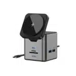 WiWU Wi-W025 9 in 1 Multi Ports Docking Station and Magsafe Wireless Charger