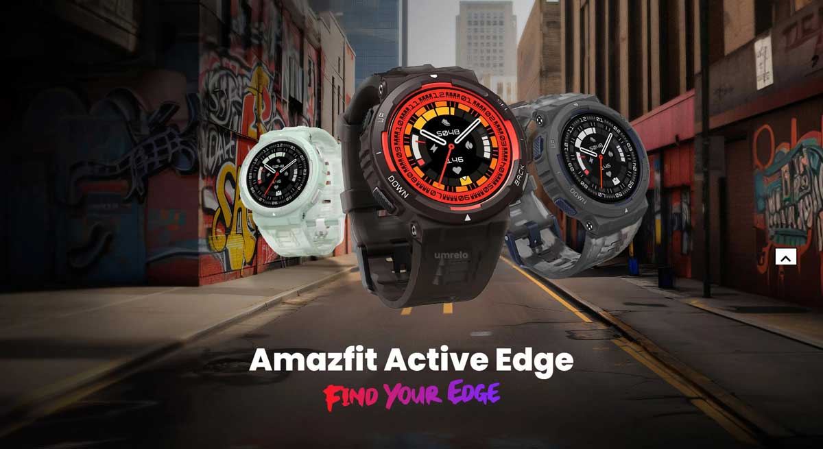Amazfit Active Edge Sport Smart Watch 3
