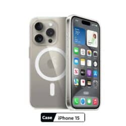 Anker iPhone 15 Clear Magnetic Phone Case