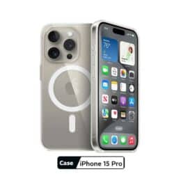 Anker iPhone 15 Pro Clear Magnetic Phone Case