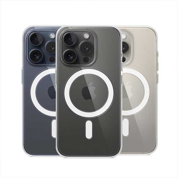 Anker iPhone 15 Series Clear Magnetic Phone Case 1