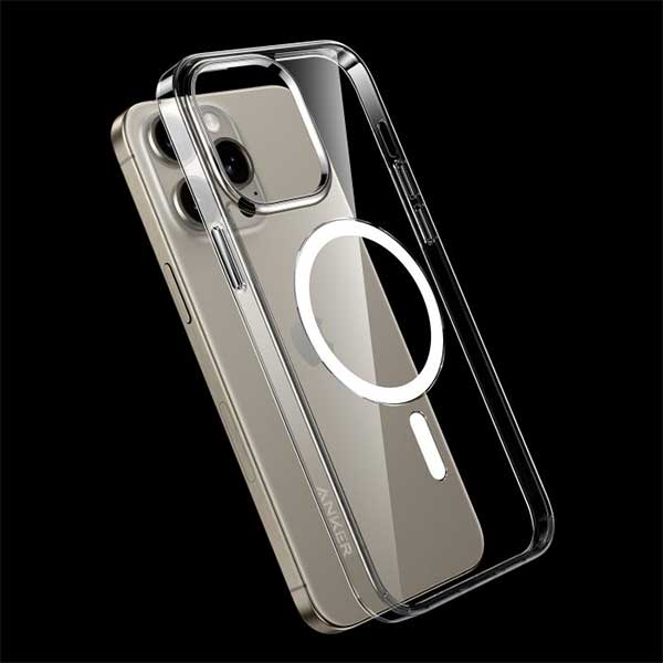 Anker iPhone 15 Series Clear Magnetic Phone Case 5
