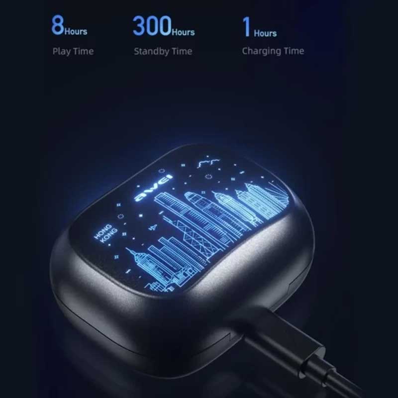 Awei T53 ANC True Wireless Gaming Earbuds 5