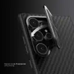 Nillkin Galaxy S24 Ultra CarboProp Aramid Fiber Overlay Armor Case - Image 3
