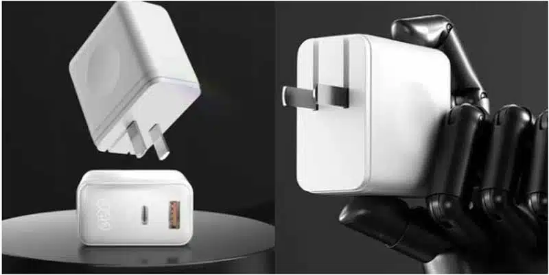 QCY GN202GB Dual-Port 40W GaN Charger