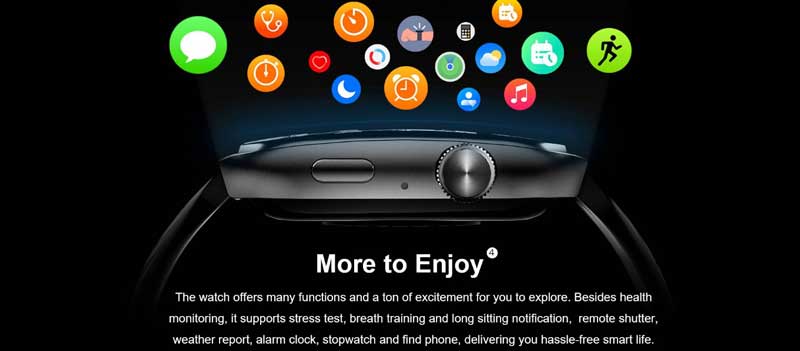 QCY GS2 AMOLED Bluetooth Calling Smart Watch 12