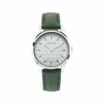 TITAN NP2639SL04 Workwear Watch with White Dial Leather Strap For Women