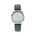 TITAN NP2639SL04 Workwear Watch with White Dial Leather Strap For Women