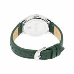 TITAN NP2639SL04 Workwear Watch with White Dial Leather Strap For Women