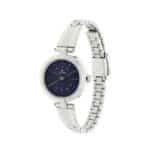 Titan NR2574SM01 Blue Dial Silver Stainless Steel Strap Watch For Women