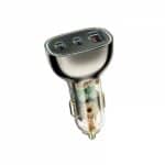 WiWU PC700 Dual Type-C+USB PD 80W Car Charger