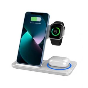 WiWU WI-W020 Foldable 3 in 1 Wireless Charger