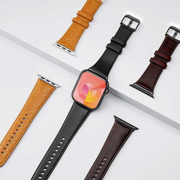 WiWU Wi WB003 Leather Watch Band for iWatch 5