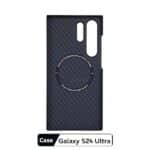 X Level Samsung Galaxy S24 Ultra Nanofiber Texture Magnetic Case 1