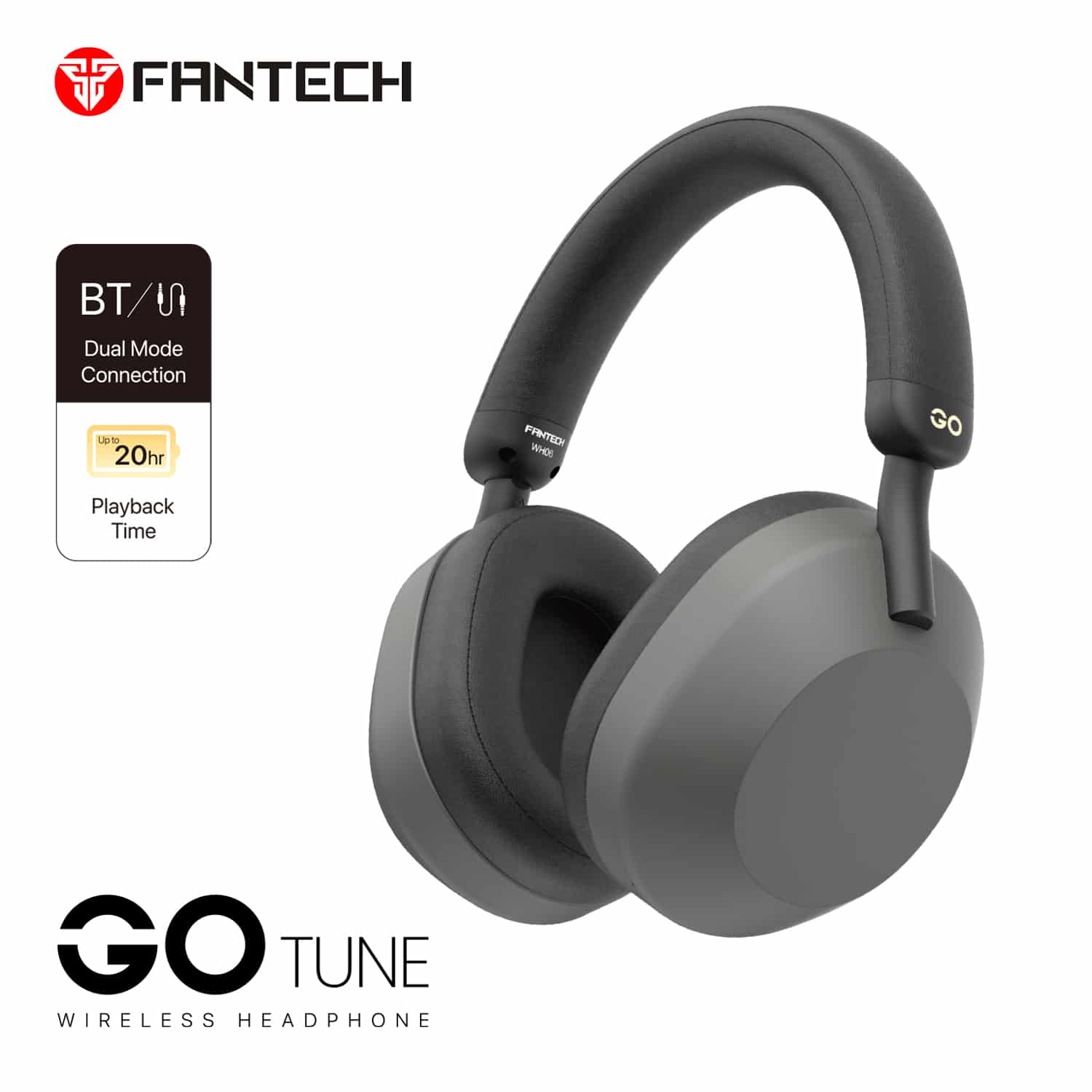 Fantech Go Tune WH06 Wireless Headphone 5