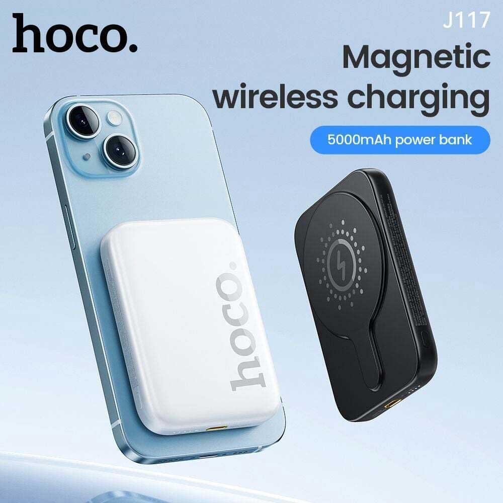 HOCO J117A Magnetic 10000mAh Wireless Charging Power Bank 7