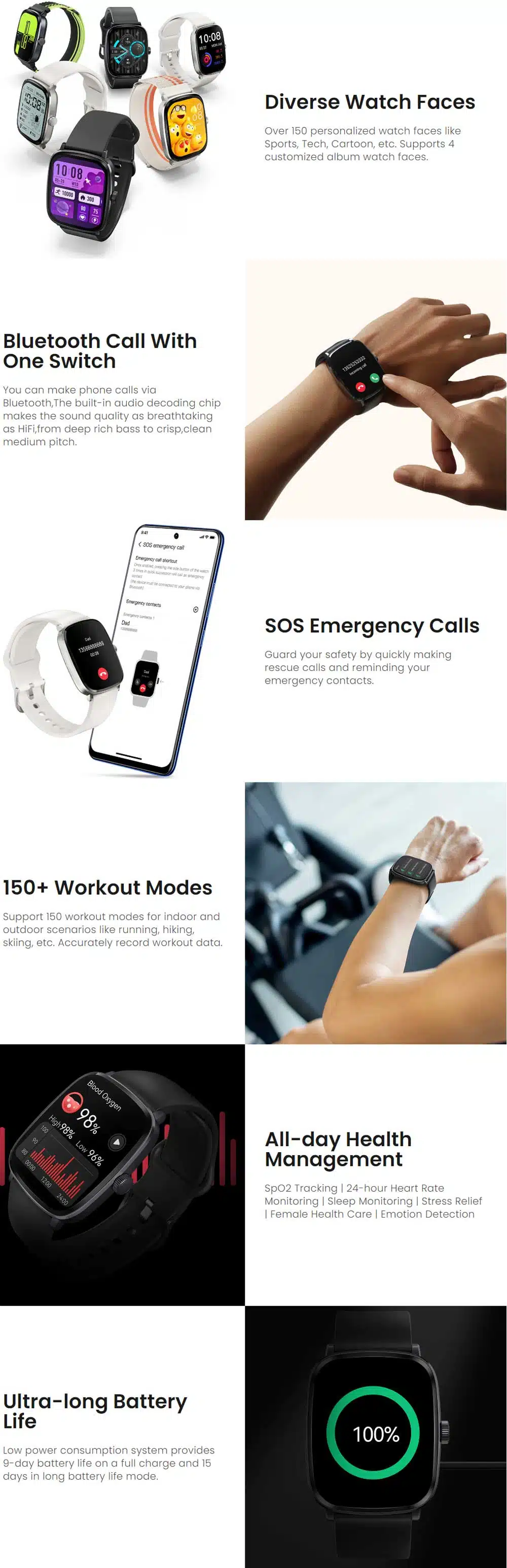 Haylou RS5 BT Calling Smartwatch