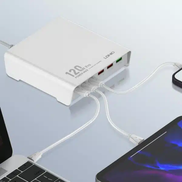 LDNIO Q605 120W Multi-ports Desktop Charging Station