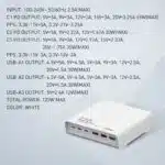 LDNIO Q605 120W Multi-ports Desktop Charging Station - Image 8