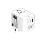 LDNIO Z6 3 USB Ports 65W GaN Travel Adapter