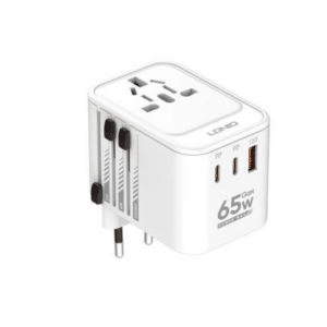 LDNIO Z6 3 USB Ports 65W GaN Travel Adapter