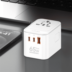 LDNIO Z6 3 USB Ports 65W GaN Travel Adapter