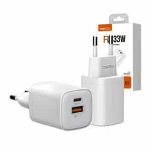 RECCI RC60E PD33W Dual Port Fast Wall Charger