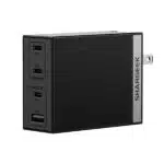 Shargeek 100W Pro GaN Charger with 3 Universal Travel Adapter Plugs (S100P)