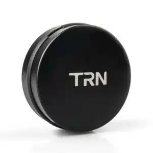 TRN Round Metal Portable Earphone Storage Box