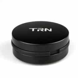 TRN Round Metal Portable Earphone Storage Box