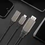 WiWU X10 Nylon Braided Type-C To HDMI Cable - Image 2
