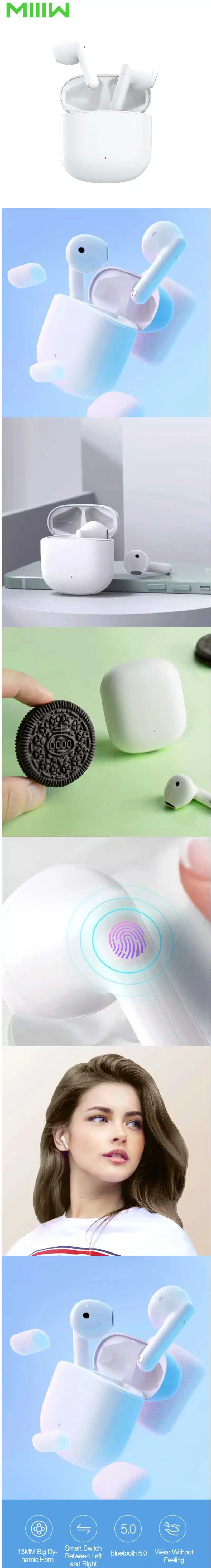 Xiaomi MIIIW Marshmallow True Wireless Earphones-MWTW03