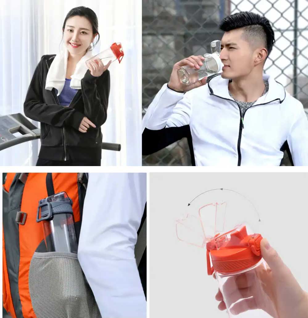 Xiaomi QUANGE Tritan Sports Water Bottle – 620 ml