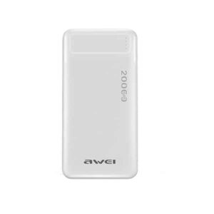 Awei P6K 18W 20000mAh Double USB Output Powerbank