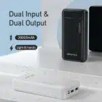 Awei P6K 18W 20000mAh Double USB Output Powerbank