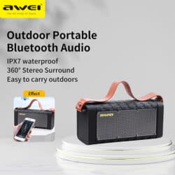 Awei Y668 20W TWS Outdoor Bluetooth Speaker