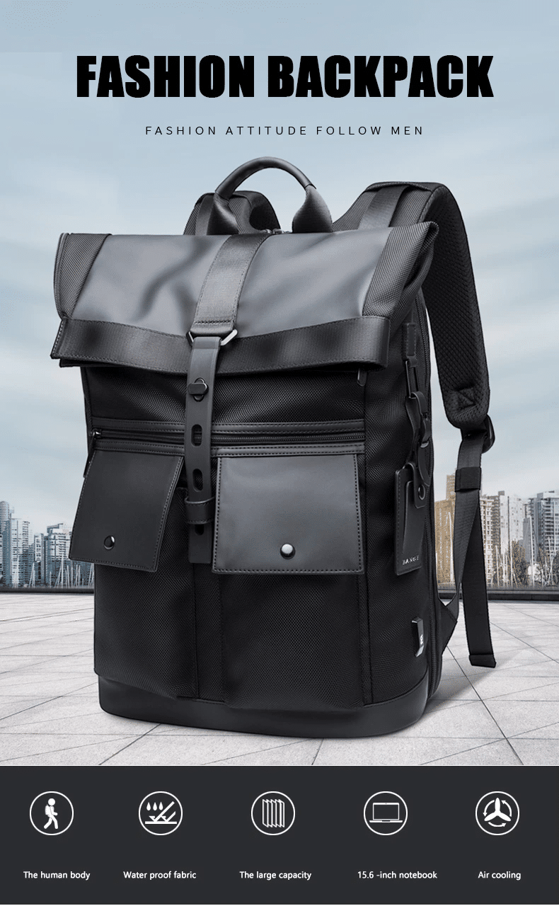 BANGE G65 Anti Theft Premium Travel Backpack 7