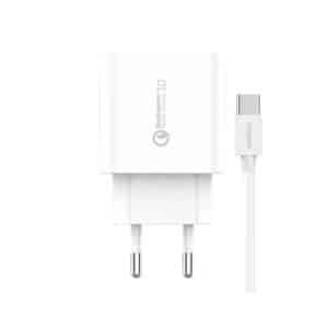 FONENG EU46 18W Fast Charger with Type-C Cable