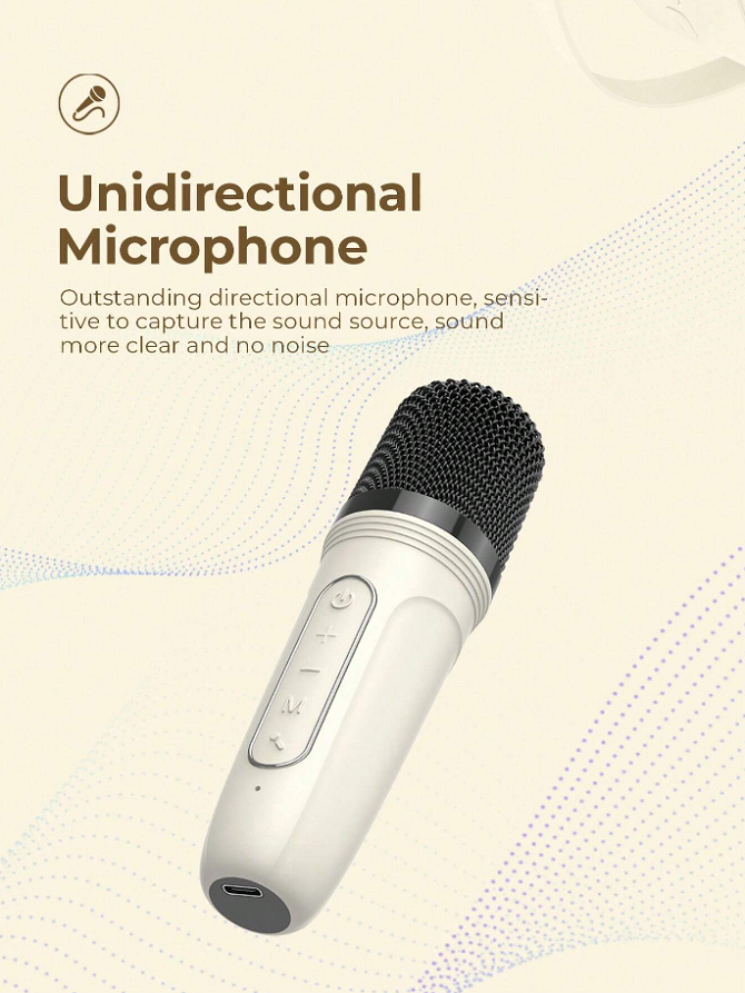Havit SK819BT Mini Portable Karaoke Bluetooth Microphone Speaker 5