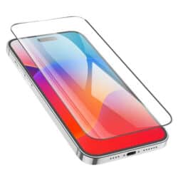 Hoco iPhone 15/15 Plus A34 Plus 9D Large Arc Dustproof Tempered Glass