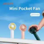 JISULIFE FA20 Rechargeable Mini Handheld Fan - Image 2