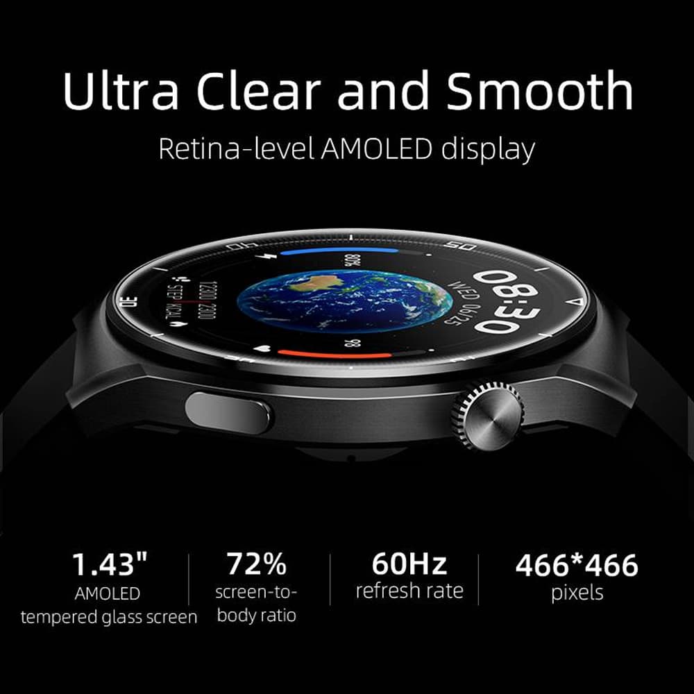 QCY GT2 AMOLED Bluetooth Calling Smart Watch 3