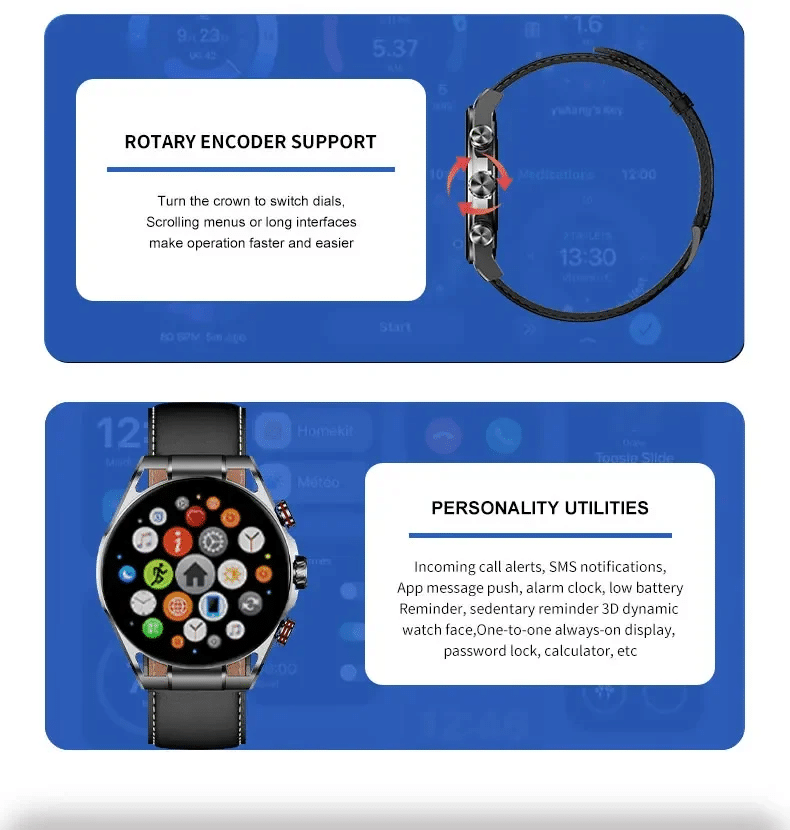 Xiaomi Heyplus GTR AMOLED Calling Smart Watch 15