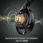 boAt Rockerz 551 ANC Hybrid Active Noise Cancellation Headphones - Image 5