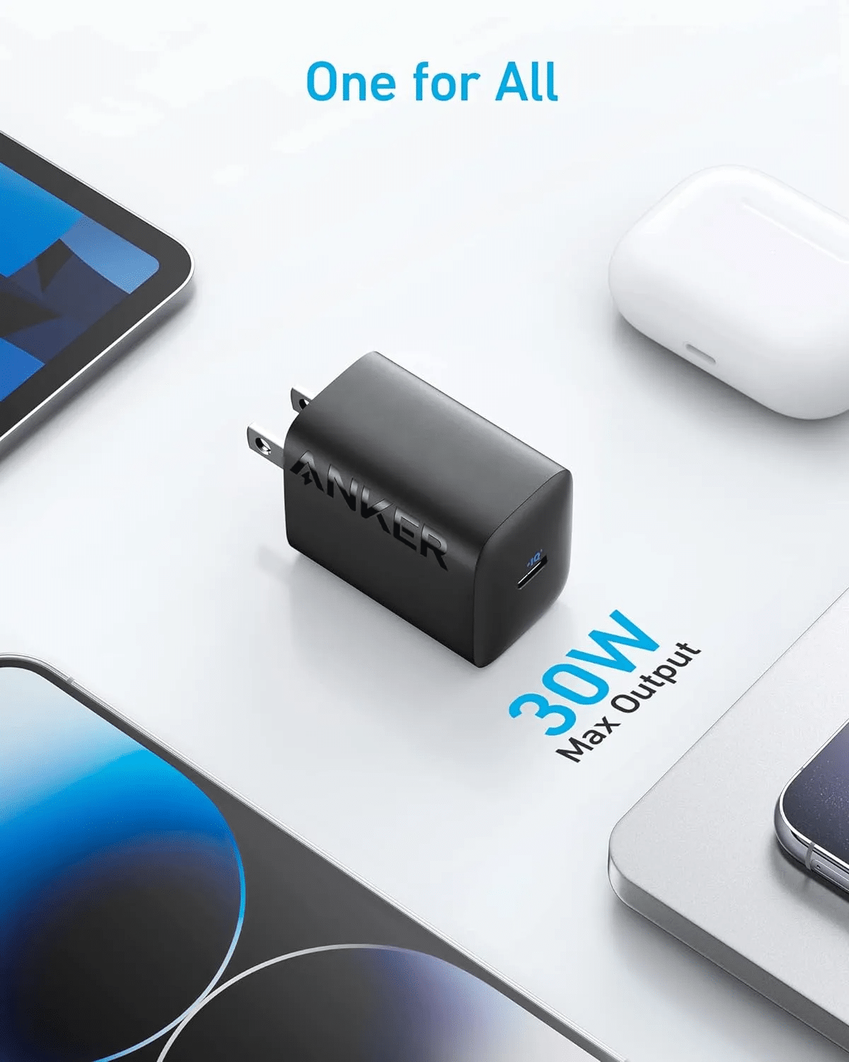 Anker 312 30W Charger with 5 ft USB C to USB C Cable 2