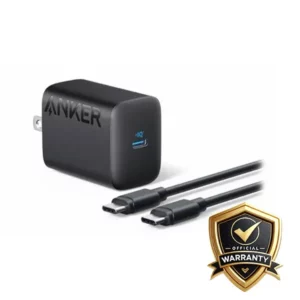 Anker 312 30W Charger with 5 ft USB-C to USB-C Cable