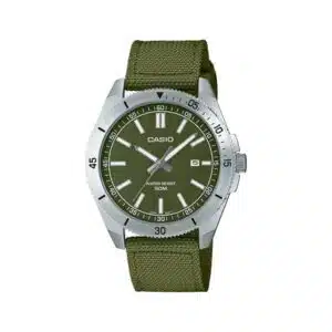 Casio MTP-B155C-3EVDF Youth Fabric Strap Analog Mens Watch