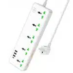 Hoco AC13A Talento 5 Sockets Power Strip 1.5M (EU Plug) - Image 3