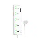 Hoco AC13A Talento 5 Sockets Power Strip 1.5M (EU Plug)