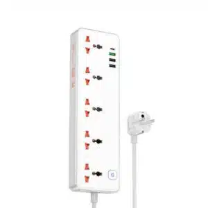 Hoco AC14A Rico 5 Sockets PD30W Power Strip 1.5M (EU Plug)